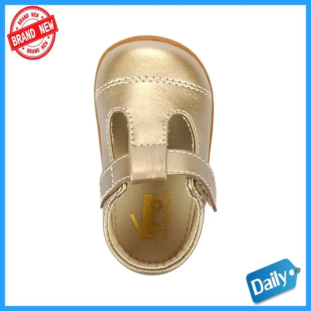 First Walker Baby Shoes with Slip-Resistant Sole for Early Steps